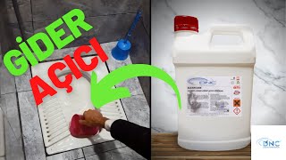TUVALET LAVABO (WC - KLOZET ) LOGAR TIKANIKLIĞI NASIL AÇILIR - GİDER AÇMA KİMYAS