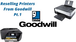 Reselling Goodwill Printers on eBay  Ep. 1 / Dell V305w, Hp Officejet 6968