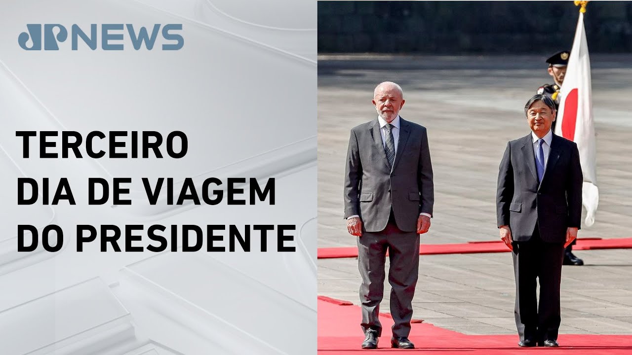 Lula deve assinar acordos no Japão nesta quarta (26)