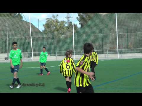 Fútbol 11 Infantiles C.D. Lourdes A  -  C.D. Peña Azagresa día 28/10/12 clip 2/5