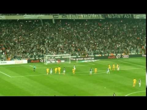 Mario Gomez Penaltı Kaçırıyor (Beşiktaş - Kayserispor 30.04.2016)