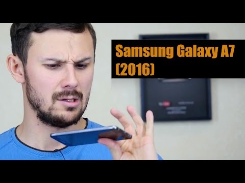 Обзор Samsung Galaxy A7 2016 SM-A710F (gold)