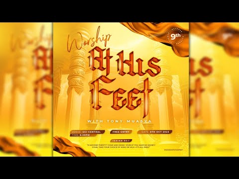 Worship at His Feet with Tony Muasya LIVE!