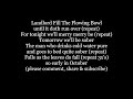 LANDLORD FILL THE FLOWING BOWL Lyrics Words text trending folk sing along song music