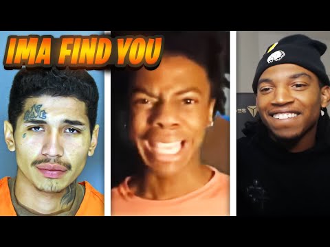 BLOU REACTS TO ISHOWSPEED GETTING PRESSED BY A GANG MEMBER