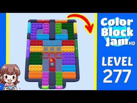 Color Block Jam Level 277 Solution Walkthrough