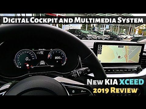 New Kia XCeed Digital Cockpit and Multimedia System