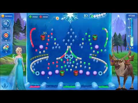 Frozen Free Fall: Icy Shot Level 314 - NO BOOSTERS ☃☃☃