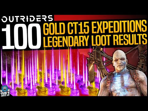 Outriders: I RAN 100 CHALLENGE TIER 15 GOLD EXPEDITIONS TO SEE HOW MANY LEGENDARIES I WOULD GET CT15