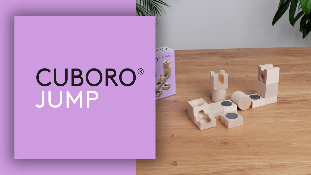 Cuboro Kugelbahn Zubehör Jump Das Extra Set