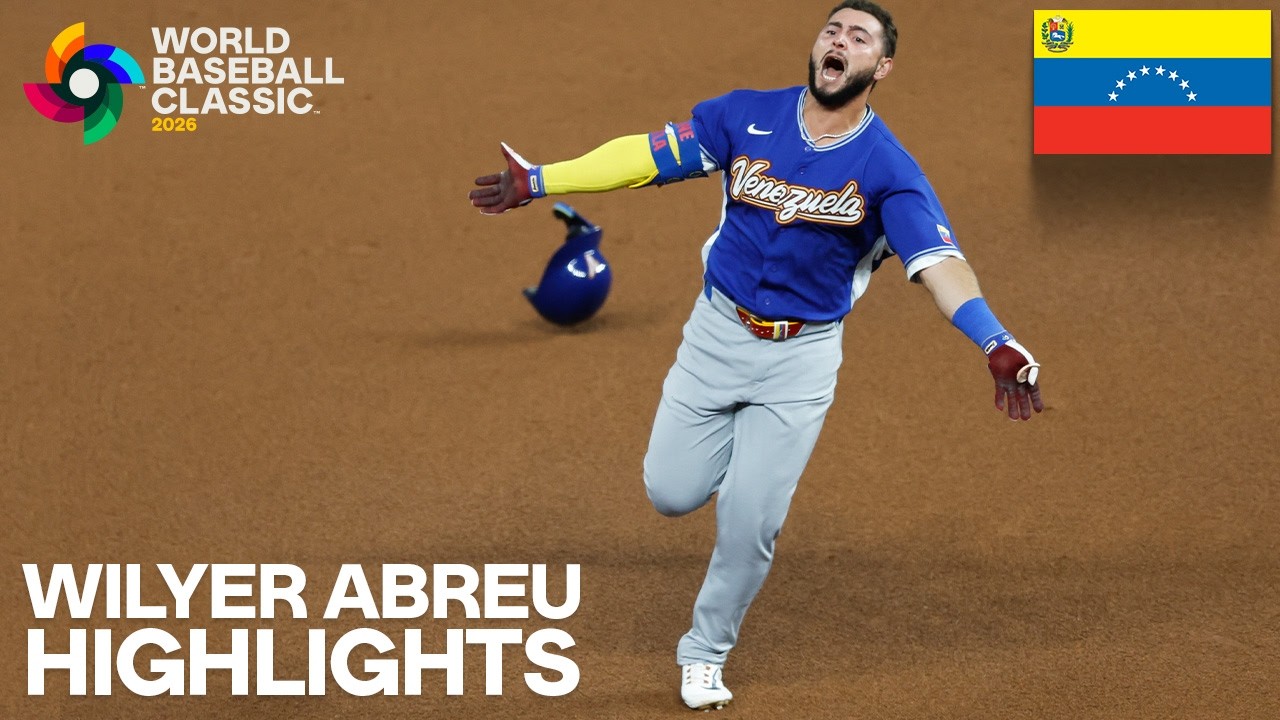 Wilyer Abreu was CLUTCH for Team Venezuela ALL World Baseball Classic! (2026 highlights) 🇻🇪