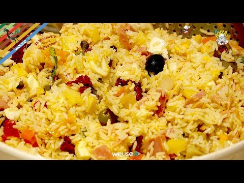 231 - Riso freddo...non ci stona un pò di Beddo! (piatto unico facile da preparare ricco di sapori)