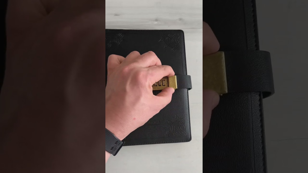 Secret Diary with Lock, Notebook, How to Use and Change Password #diary #book #write