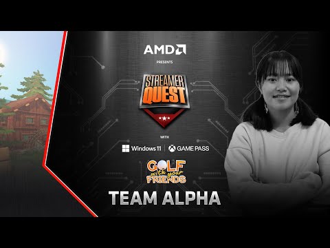 Golf with your friends | AMD presents Streamer Quest Event with Windows 11 & Xbox Game Pass