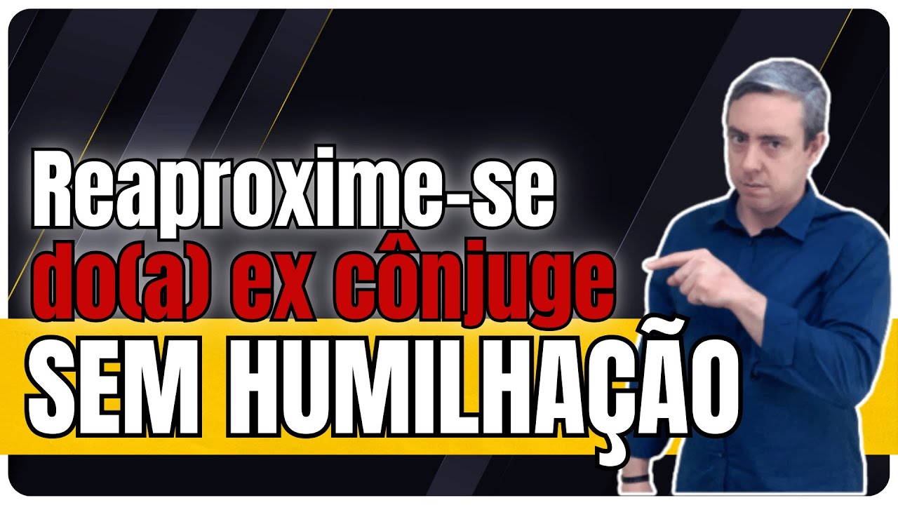Saiba quebrar o silêncio e se reaproximar do(a) ex cônjuge sem ser rejeitado(a)