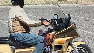 1985 Honda GL1200 Gold Wing Limited Edition Riding