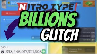 GET A BILLION NITRO TYPE CASH IN ONE RACE!