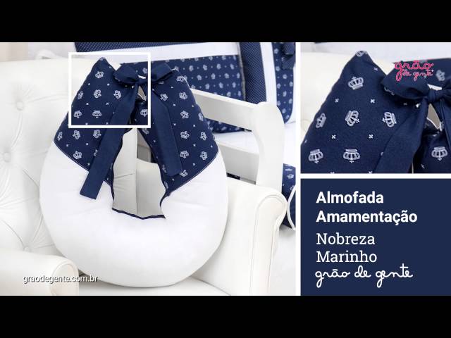 Almofada para Amamentação Nobreza Marinho | Ref: 61431