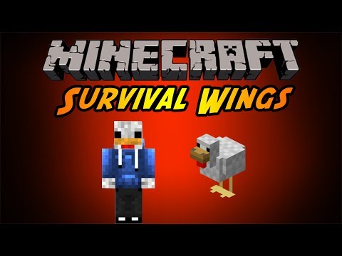 FeatheredGaming - Minecraft 1.7.10 - Survival Wings Mod Spotlight