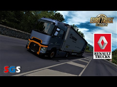 |ETS2 1.38| Low deck chassis addon for SCS Renault Range T v1.3 by Sogard3 [Mod]