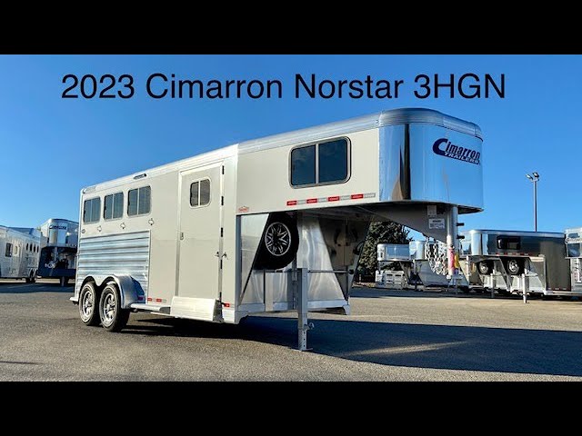 A preview image of the linked video showcasing 2023 Cimarron Norstar 3HGN