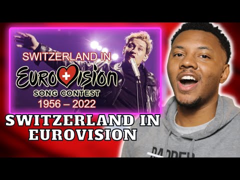 AMERICAN REACTS TO Switzerland in Eurovision Song Contest (1956-2022)