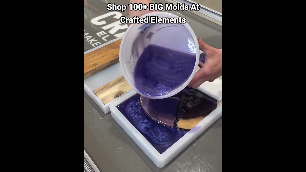 If you haven't used Crafted Elements silicone molds yet, what are you waiting for? Over 25,000 wood