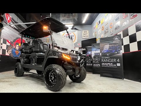 2024 D5 Maverick 14x10 Modz 23” Street Fox Tires Lithium Golf Cart