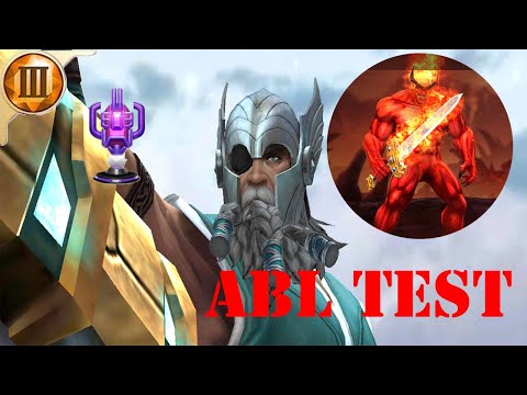 Odin abl test | Odin war of the realms | Marvel Future Fight