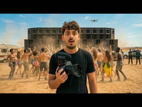 J'ai filmé une free party géante en Espagne (reportage)