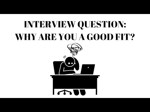 Interview Question   Why Are You a Good Fit for This role