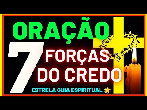 Prayer in the 7 forces of the Creed to close the body