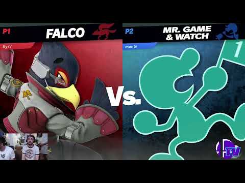 Shark Tank #162 Winners Quarters   Monte Mr Game&Watch Vs  Nexus Falco   SSBU Tournament