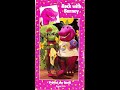 Rock With Barney VHS 1991