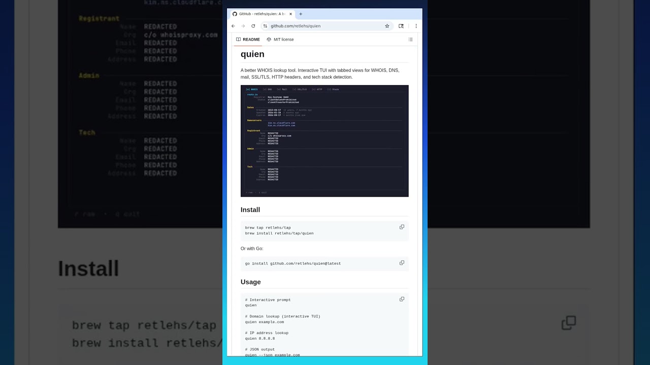 Stop Using Basic WHOIS: Meet Quien