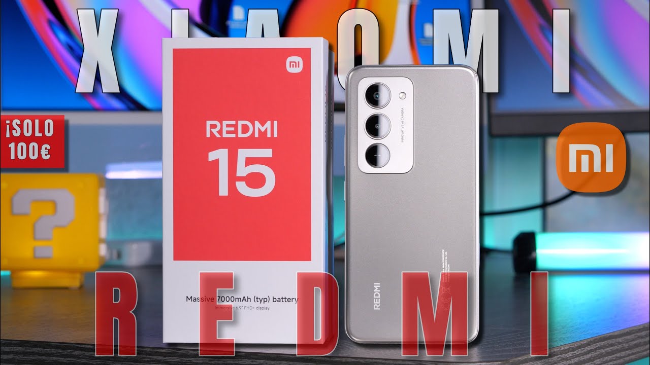 Xiaomi REDMI 15 📱 El teléfono de 100€ que se quiere comer el mercado | Review