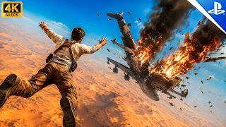 Derrubando um Avião no Deserto - Uncharted 3 Gameplay Imersiva (PS5 4K)
