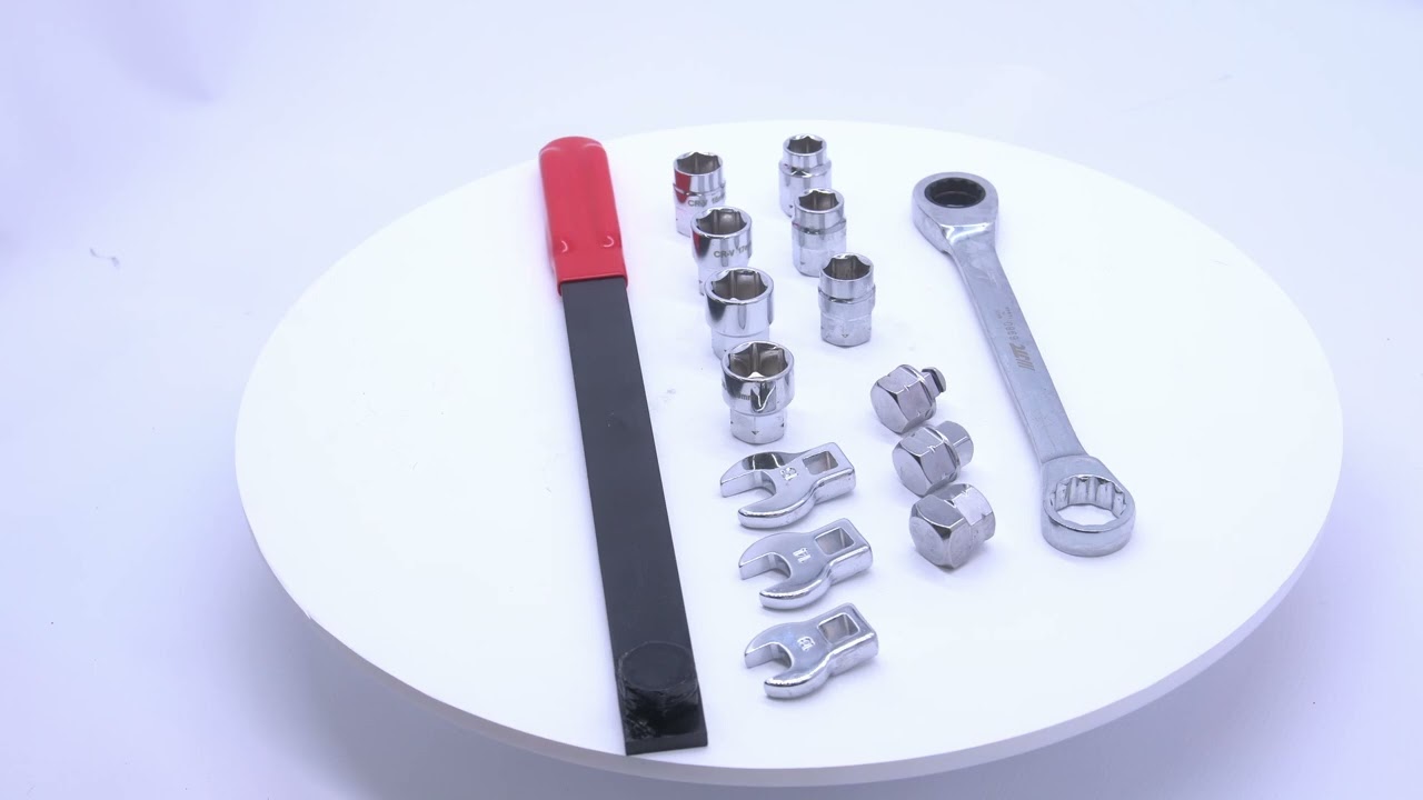 JTC6980 - 15PCS ベルトテンショナーレンチセット - [セット内容