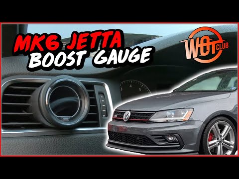 Installing a Boost Gauge in an MK6 Volkswagen Jetta GLI