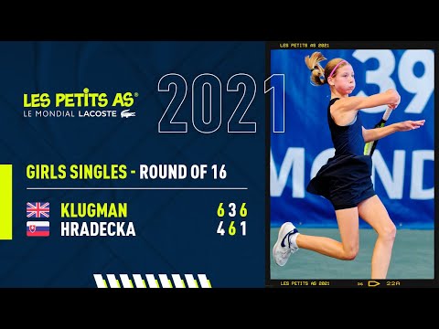 Les Petits As 2021 | Girls Round of 32 | Hannah Klugman vs. Lucia Hradecka