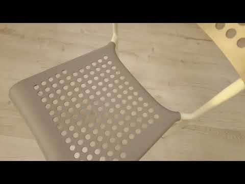 Миниатюра изображения товара Стул Tetchair Adde C-049 (серый/белый)