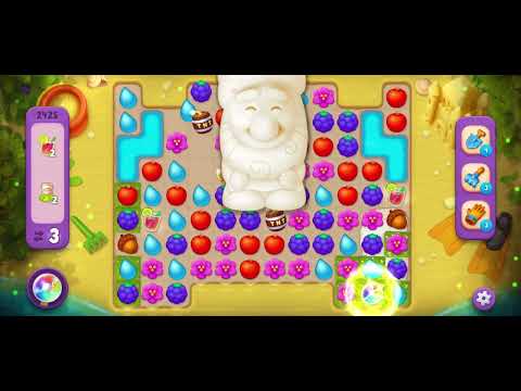 Gardenscapes Super Hard Level 2425 with no booster