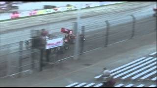 preview picture of video '5.25.14 Johnny Appleseed Classic  |  Tim Hunter Sprint Car flip'