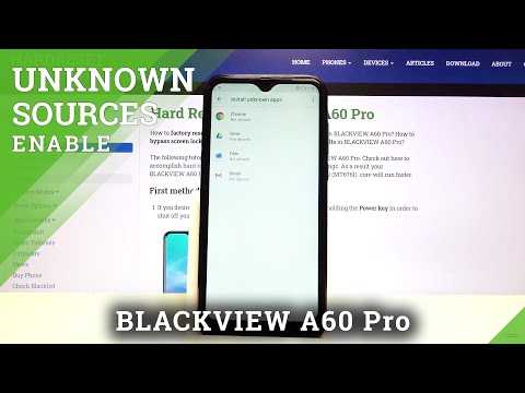How to Allow Unknown Sources in BLACKVIEW A60 Pro – Download Apps from Unknown Sources