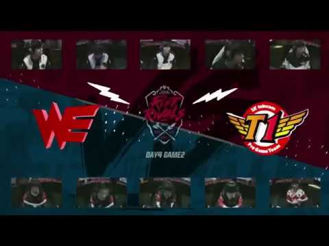 WE vs SKT Highlights Finals Rift Rivals 2017