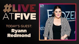 Broadway.com #LiveatFive with Ryann Redmond of FROZEN video