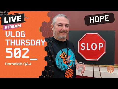 VLOG Thursday 502: pfsense, HOPE (Hackers On Planet Earth), Homelab Q&A