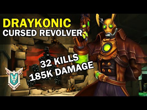 32 Kills 185K Damage DrayKonic Androxus Paladins Competitive (Master) CURSED REVOLVER