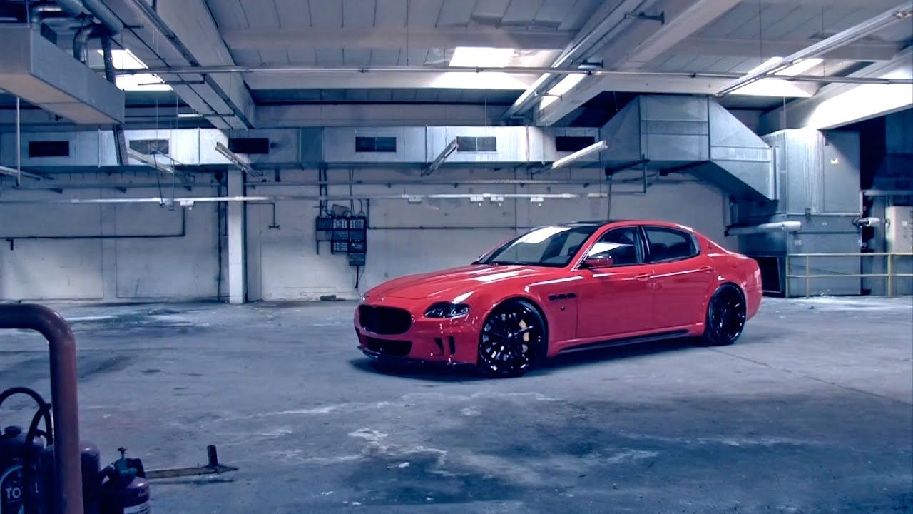 Maserati Quattroporte on 22" Vossen VVS-CV1 Concave Wheels / Rims