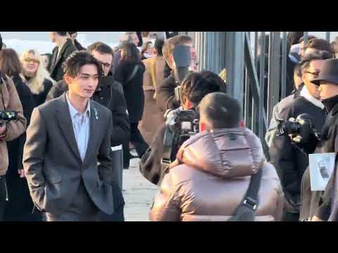 ryuseiyokohama 横浜流星 AT FASHION SHOW DIOR IN PARIS 19/ January/2024